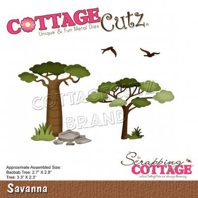 CottageCutz Scrapping Cottage - Savanna